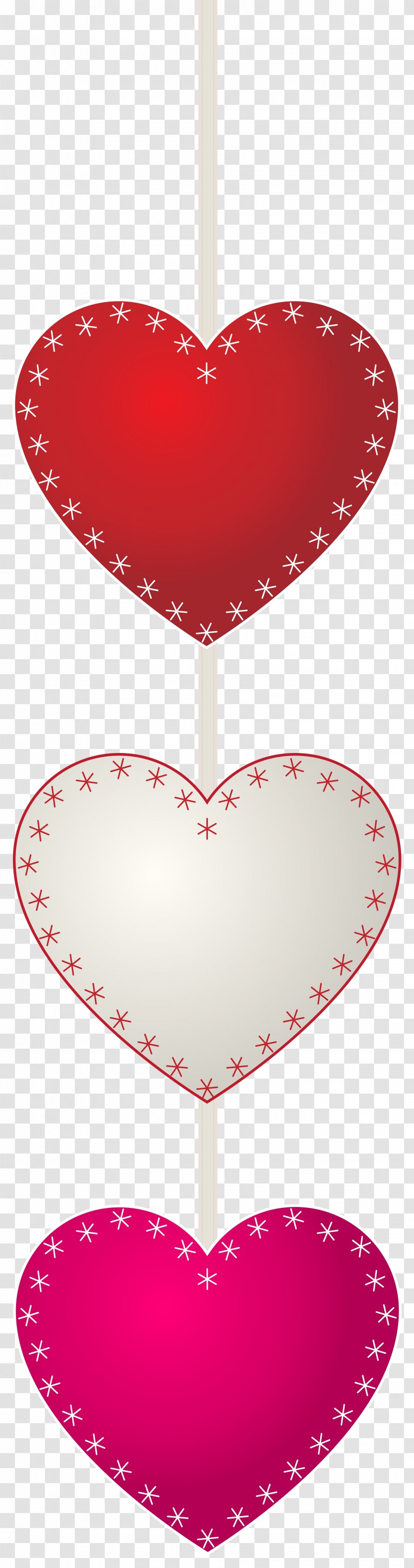 Heart Red Font Pattern - Tree - Deco Hearts Clip Art Image Transparent PNG