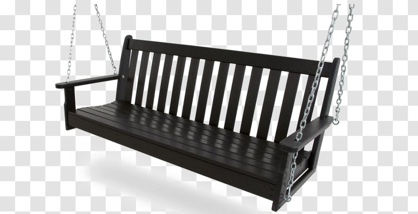 Polywood Vineyard Bench Swing - Garden Swings Gliders Porch Transparent PNG