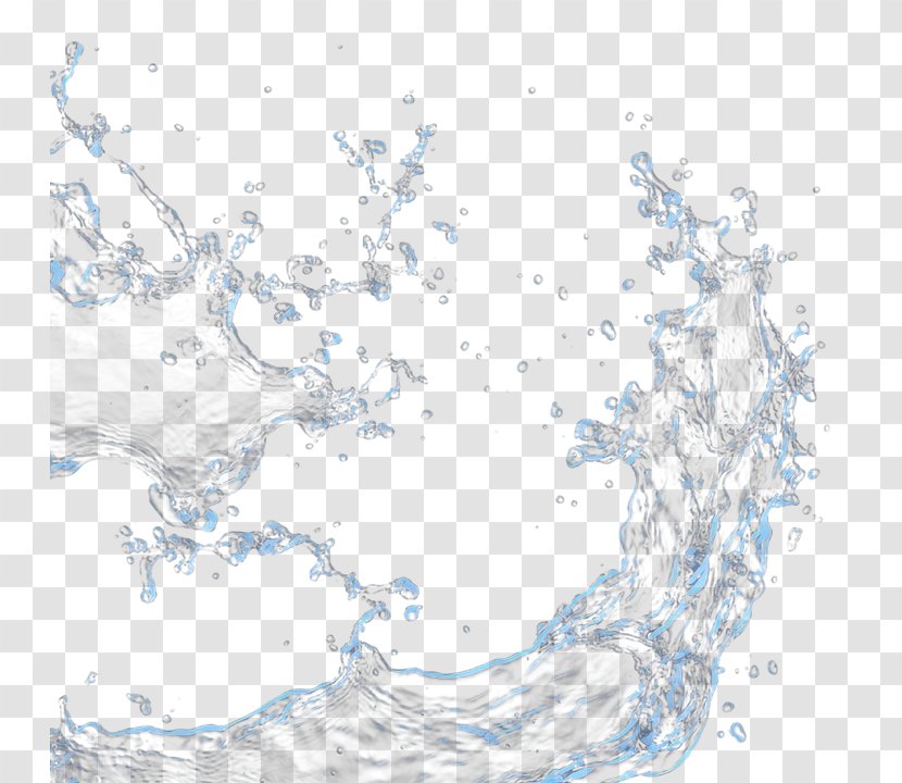 Water Texture - Pressure Washing Transparent PNG