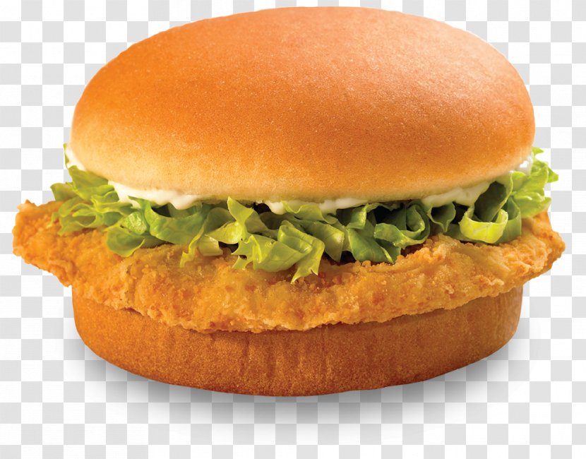 Church's Chicken Sandwich Hamburger Patty Wrap - Fried Transparent PNG