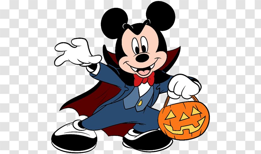 Mickey Mouse Minnie Figaro Clip Art - Vampire Disney Transparent PNG