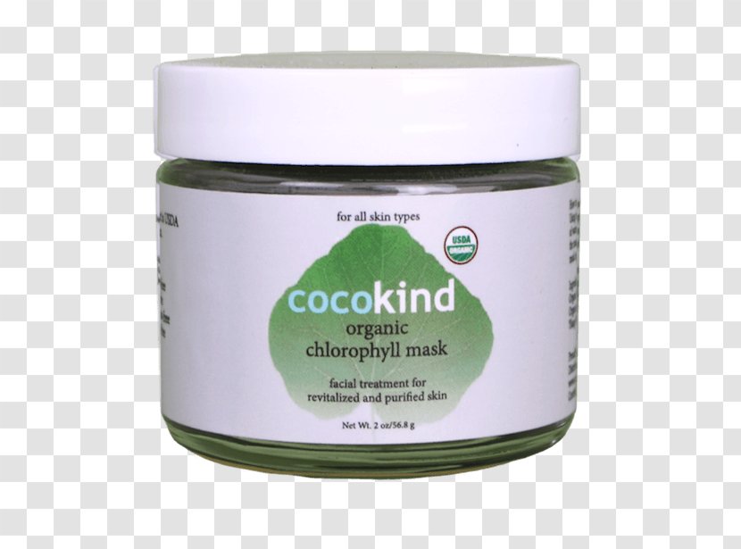 Cocokind Mask Chlorophyll Organic Food Skin Care Transparent PNG