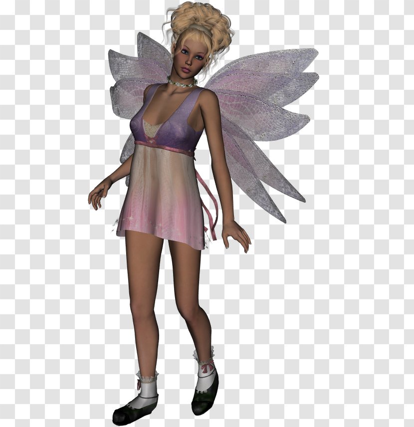 Fairy Costume Purple Angel M Transparent PNG