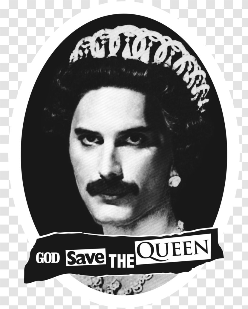 Freddie Mercury T-shirt God Save The Queen - Tree - V For Vendetta Transparent PNG