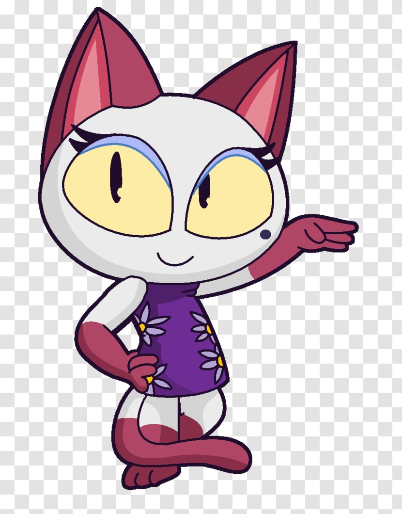Animal Crossing: New Leaf Whiskers Kitten GameCube - Drawing - Crossing Transparent PNG
