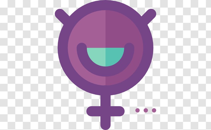 Female Gender Symbol Icon - Woman - Mirror Transparent PNG