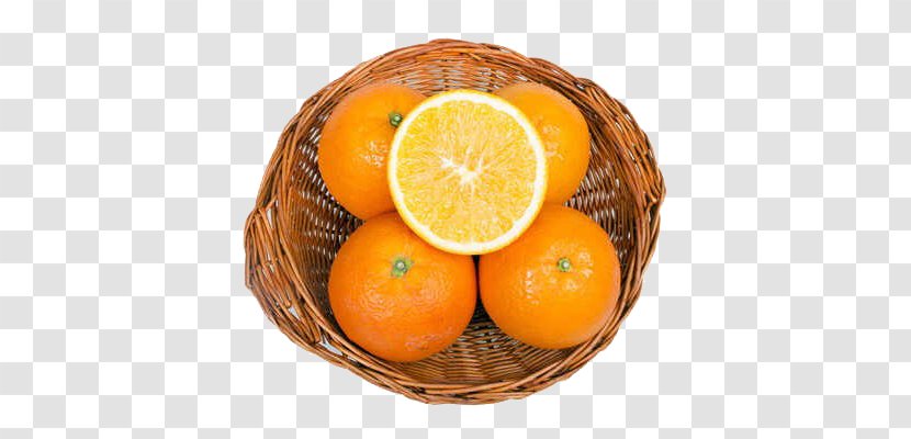 Orange Basket Fruit - Auglis Transparent PNG
