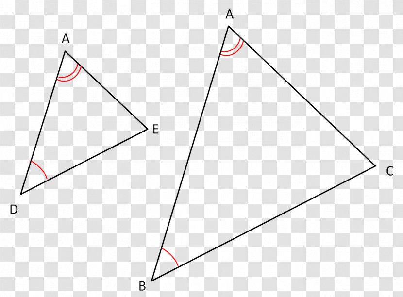 Sum Of Angles A Triangle Similarity Line - Worksheet Transparent PNG