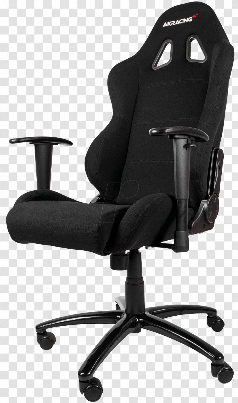 Office & Desk Chairs Gaming Chair Video Game - Black Transparent PNG