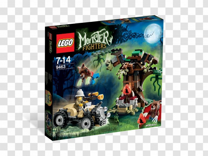 Lego Monster Fighters Amazon.com Minifigure Racers Werewolf Transparent PNG