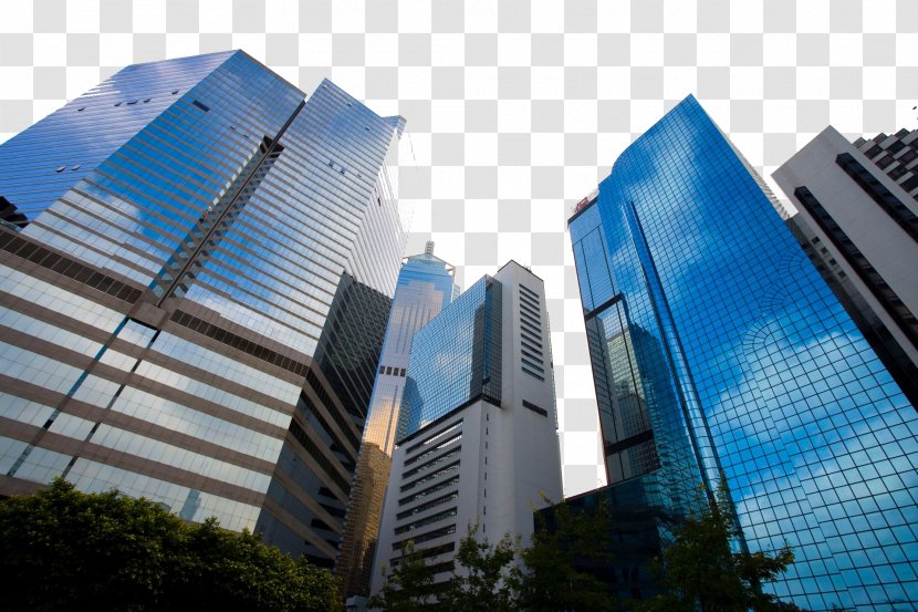Hong Kong Architecture Building Apartment Wallpaper - Headquarters - High-rise Buildings In Transparent PNG