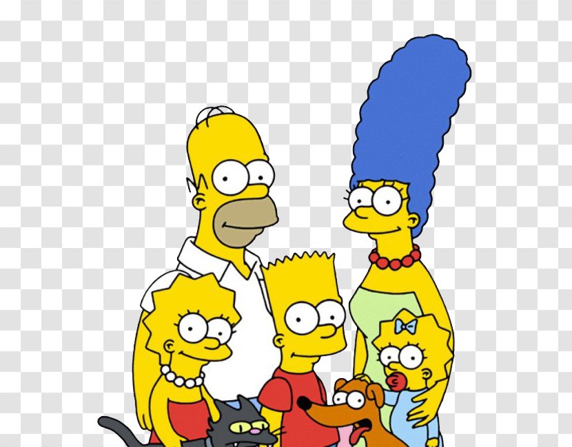 Homer Simpson Bart Marge Animated Series Cartoon - Television Show Transparent PNG