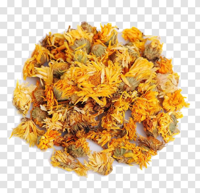 Chrysanthemum Tea Calendula Officinalis Flowering Xd7grandiflorum - Food - Marigold Transparent PNG