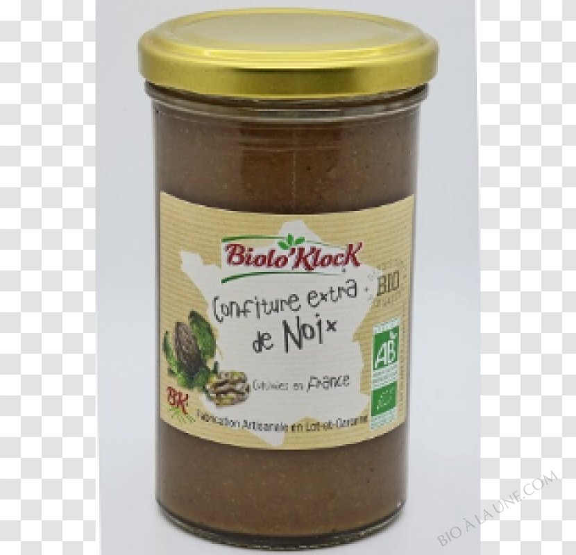 Jam Walnut Biolo'Klock Apple Purée - Chutney Transparent PNG