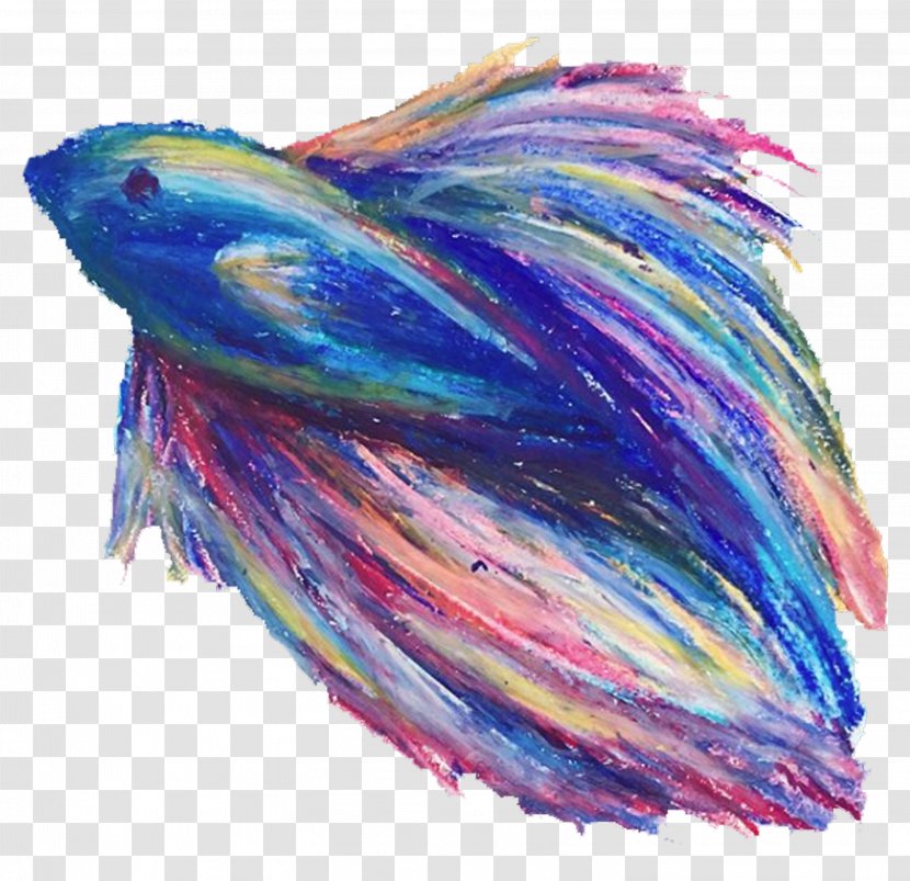 Drawing Oil Pastel Art Painting - Dye Transparent PNG