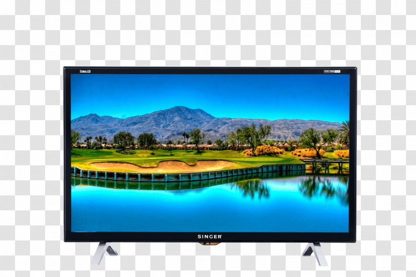 LED-backlit LCD High-definition Television Smart TV - Frame - Silhouette Transparent PNG