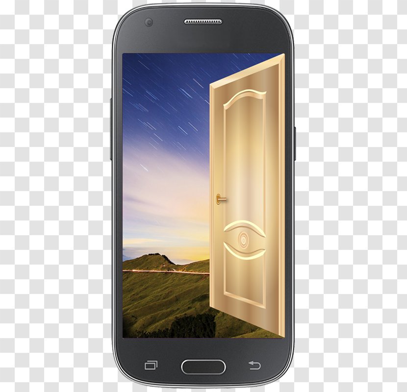 Smartphone Feature Phone Fingerprint Lock Screen Prank - Electronic Device - Door Transparent PNG