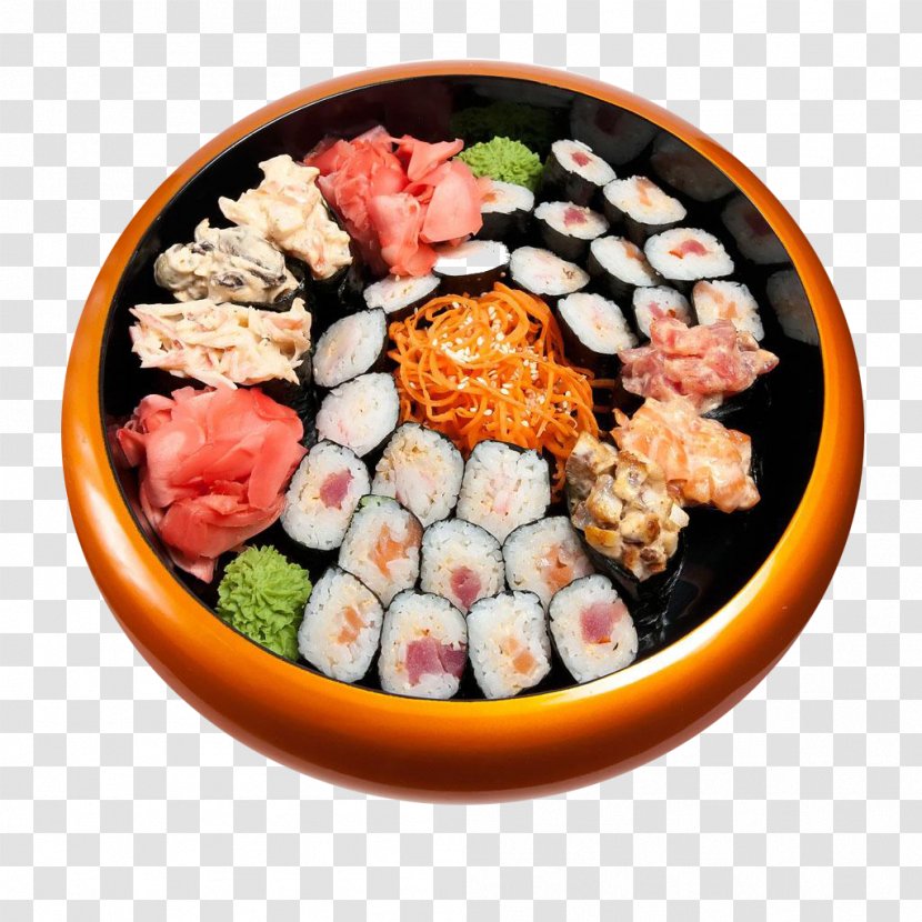Sushi Japanese Cuisine Makizushi Food Chu016btoro - Stone Bowl Of Transparent PNG