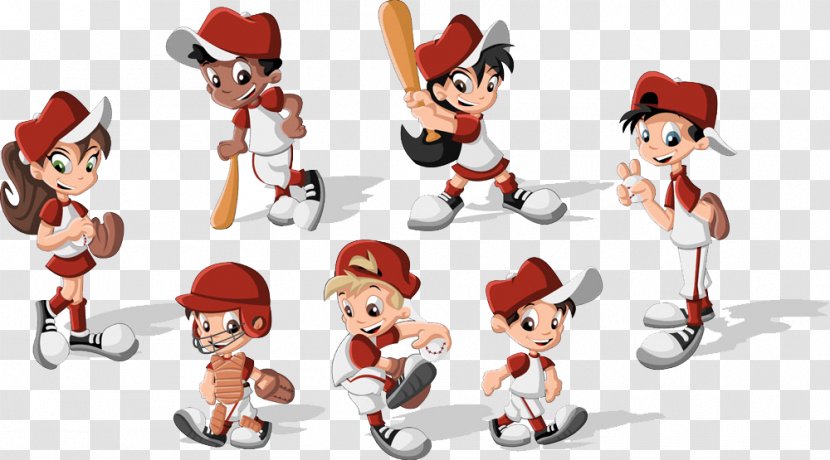 Baseball Bat Cartoon Pitcher - Catcher - Player Transparent PNG