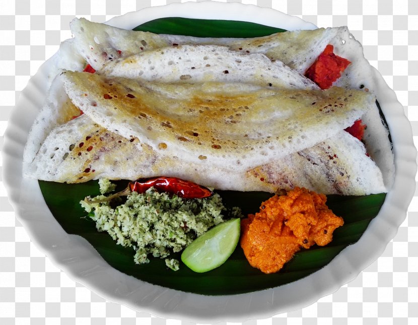 Masala Dosa Indian Cuisine Recipe Food - Curry Transparent PNG