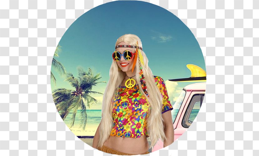 Sunglasses Disguise Hippie Clothing Accessories - Head Transparent PNG