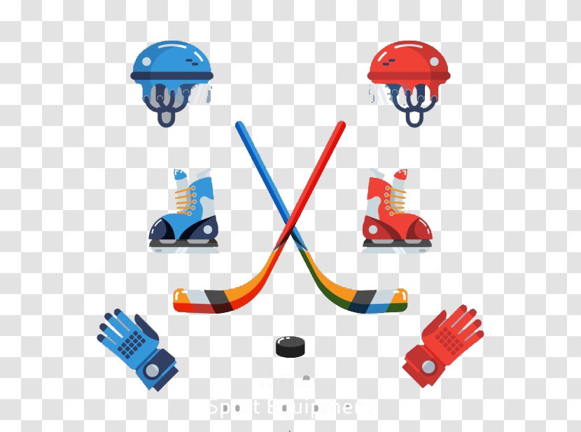 Ice Hockey Glove Sports Equipment - Stick - Elements Transparent PNG