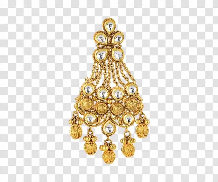 Gold Earring Orra Jewellery - Gemstone Transparent PNG