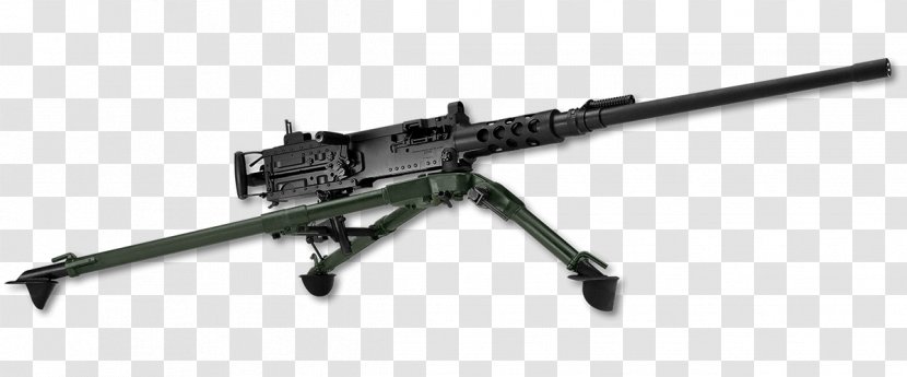 Machine Gun Firearm Barrel Weapon M2 Browning - Frame Transparent PNG