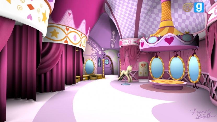 Pinkie Pie Rarity Sunset Shimmer Boutique Interior Design Services - Carousel Transparent PNG