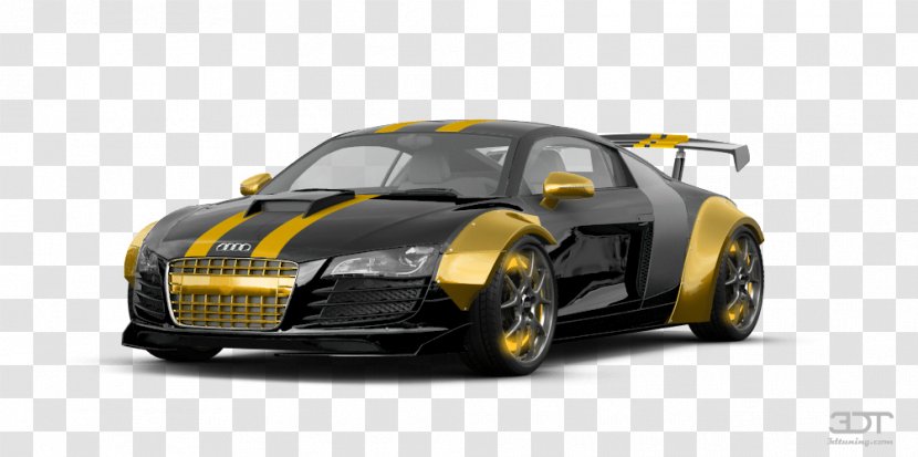Audi R8 Model Car Automotive Design - Auto Racing Transparent PNG