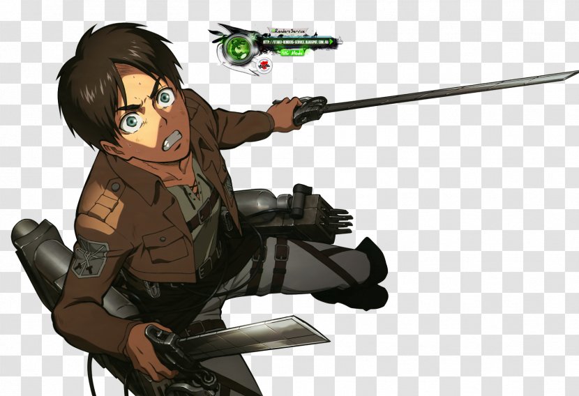 Eren Yeager Attack On Titan Cartoon Character Animated Film - Of Transparent PNG