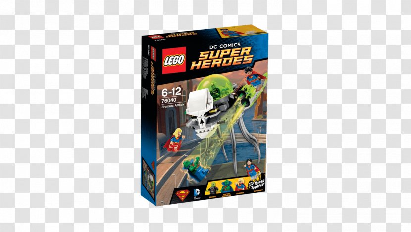 Brainiac Lego Batman 2: DC Super Heroes Martian Manhunter Superman Batzarro - Dc Comics Transparent PNG