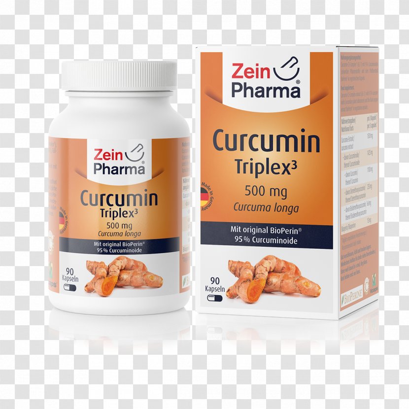 Turmeric Curcumin Capsule ZeinPharma Antioxidant - Ingredient - Fruit Enzyme Transparent PNG