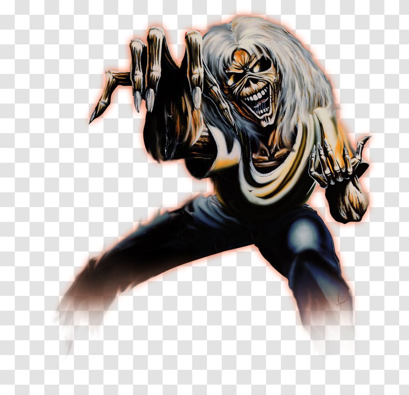 The Number Of Beast Iron Maiden Heavy Metal Trooper Best - Silhouette - Flower Transparent PNG
