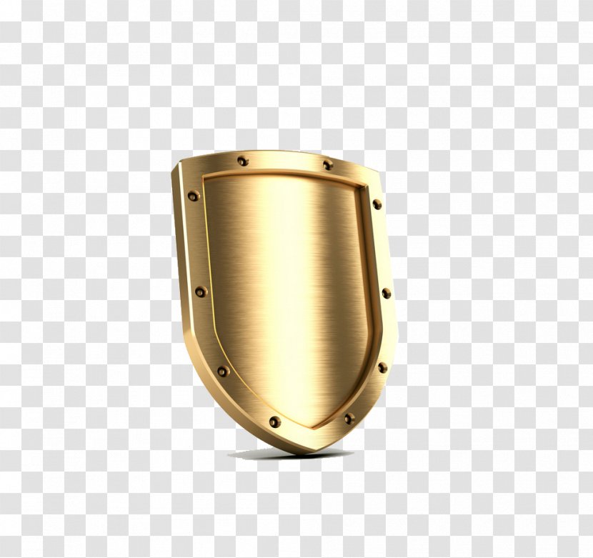 Shield Gold Transparent PNG