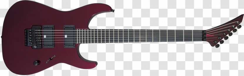 Schecter Guitar Research Jackson Soloist Fingerboard Floyd Rose - Inlay - Red Blood Transparent PNG