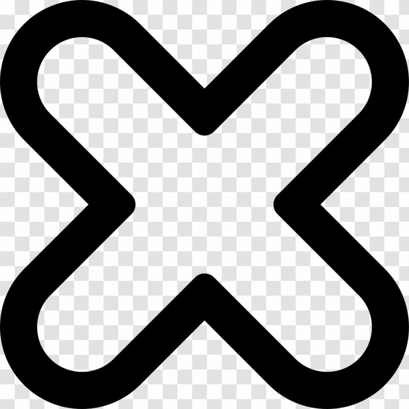 Symbol X Mark Clip Art - Area Transparent PNG