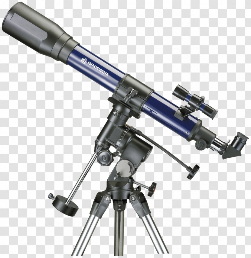 Refracting Telescope Bresser Reflecting Equatorial Mount - Optical Instrument - Camera Transparent PNG