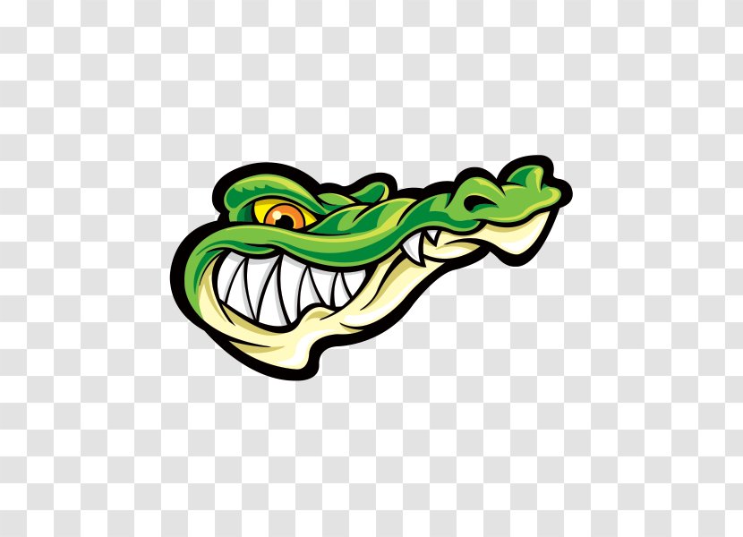 Alligator Decal Sticker Persebaya Surabaya - Artwork - Crocodile Head Transparent PNG