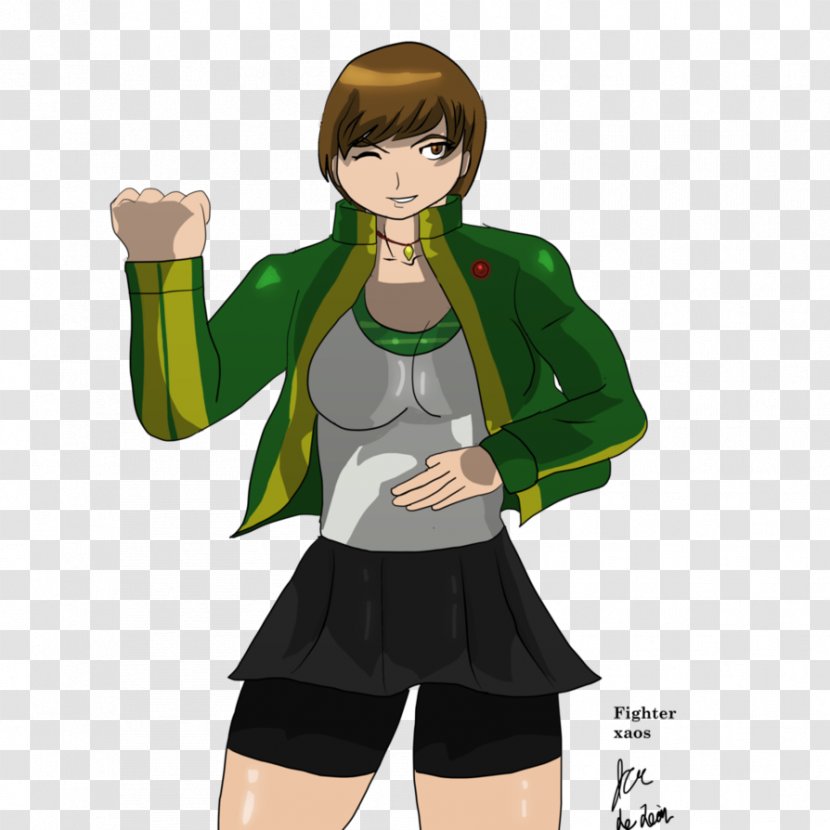 Shin Megami Tensei: Persona 4 Chie Satonaka Fan Art Character - Silhouette - Beefsteak Transparent PNG