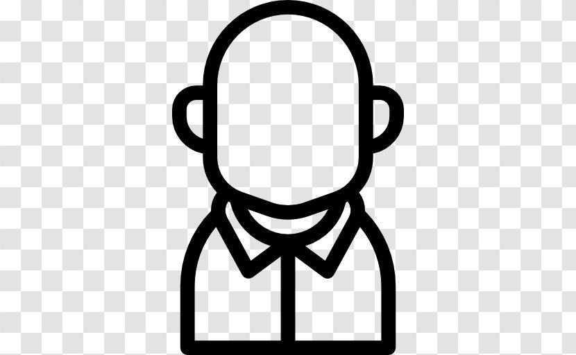 Black And White Symbol Person Transparent PNG