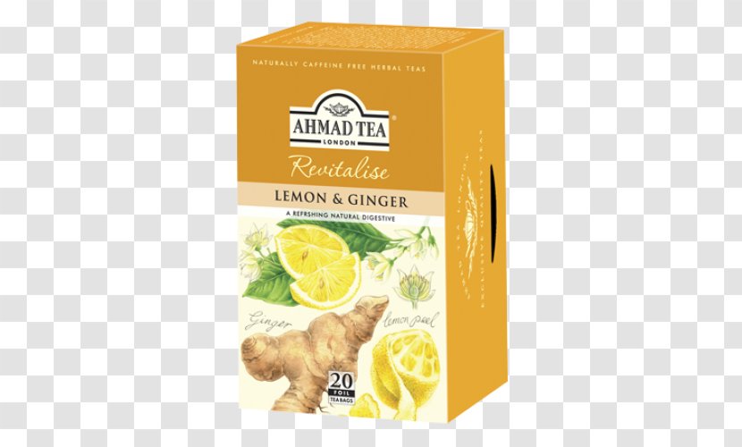 Ginger Tea Green Ahmad Herbal - Cardamom Transparent PNG