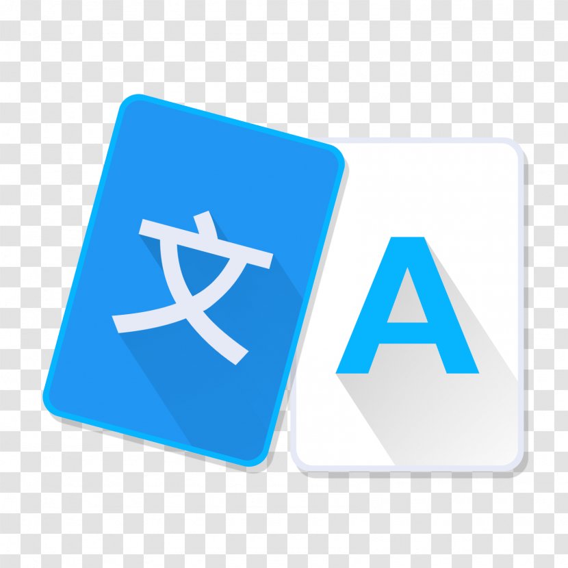 Translation 360安全卫士 Japanese English Google Translate - Blue - Hand Icon Transparent PNG