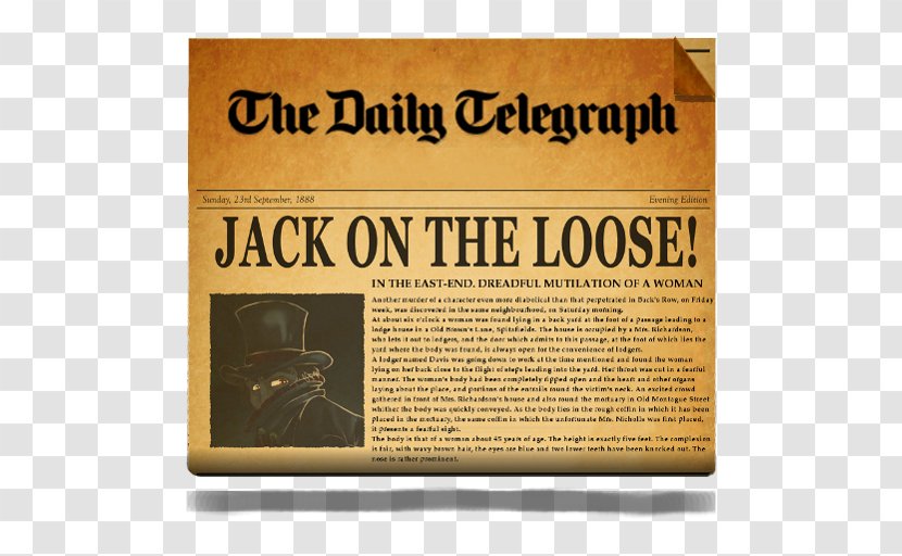 Paper Victorian Era - Newspaper Transparent PNG