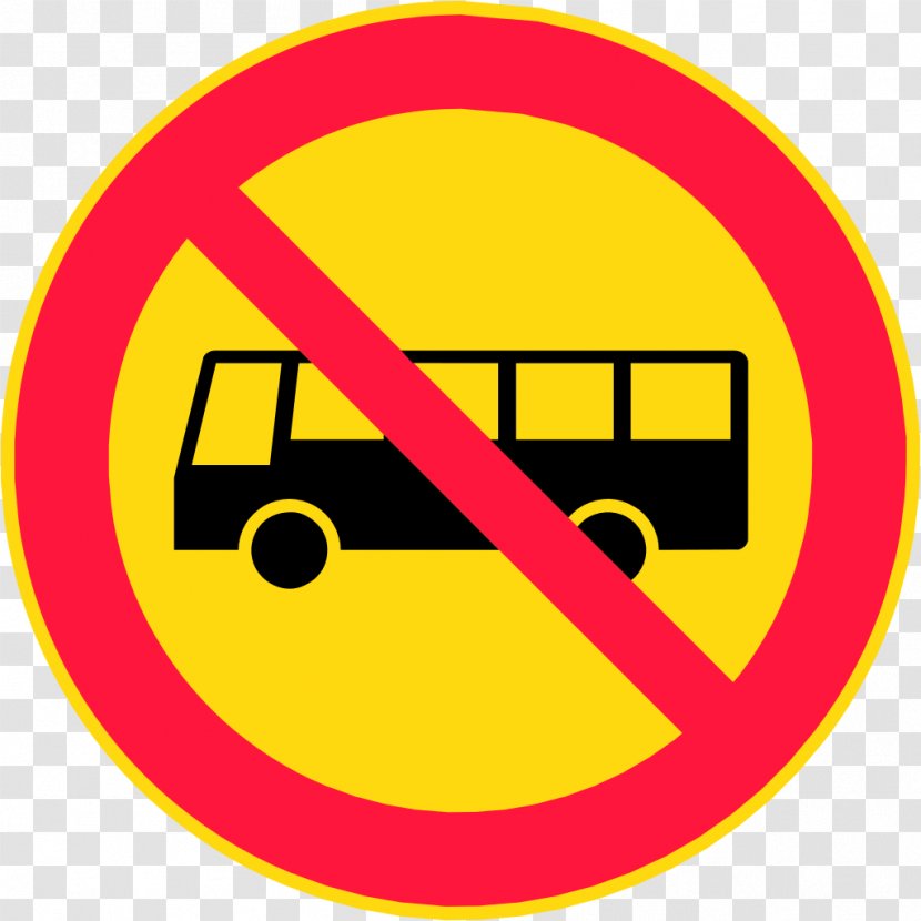 Traffic Sign Bus Clip Art - Road Signs In Finland Transparent PNG