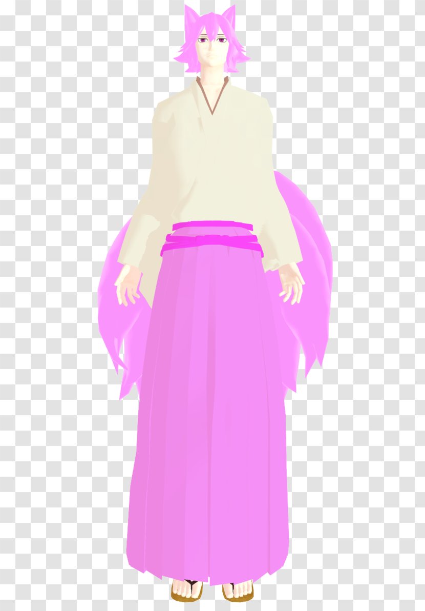 Robe Shoulder Gown Dress - Pink M Transparent PNG