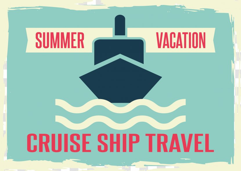 Poster Logo Illustration - Brand - Vector Vintage Cruises Transparent PNG