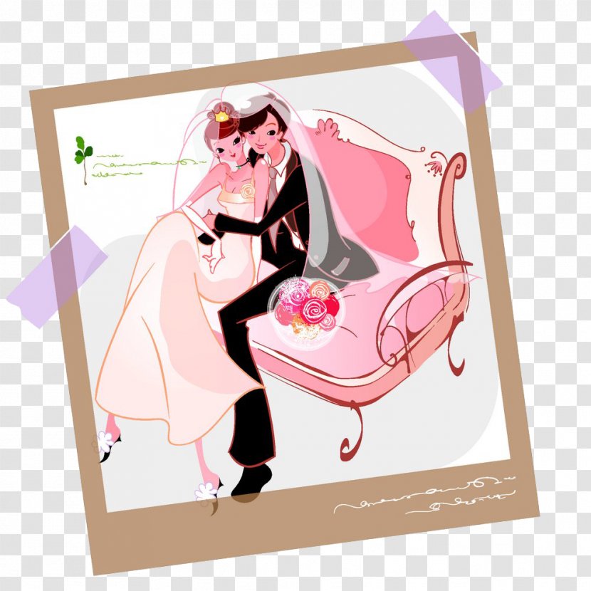 Wedding Invitation Bridegroom - Picture Frame Transparent PNG