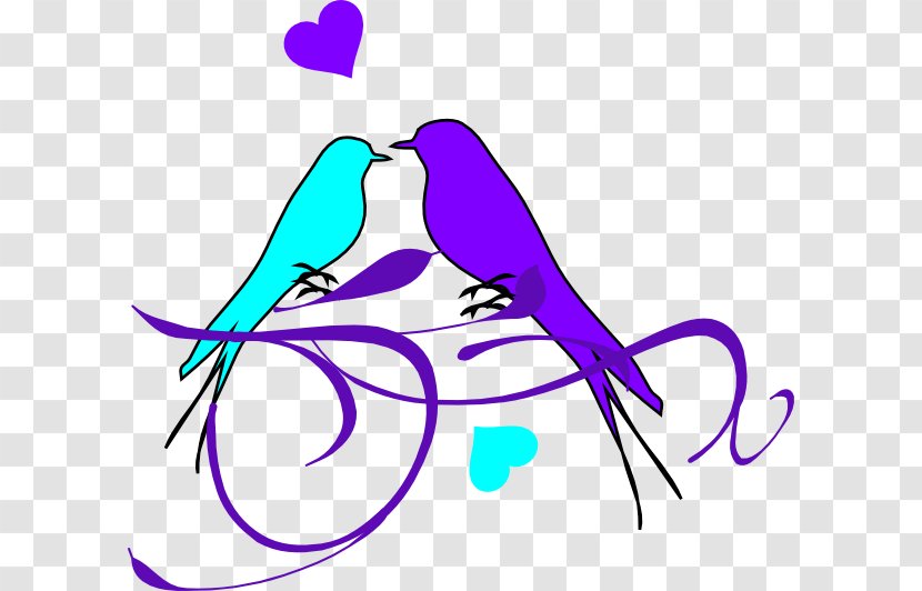 Lovebird Finch Clip Art - Bird Flight - Icon Svg Purple Transparent PNG