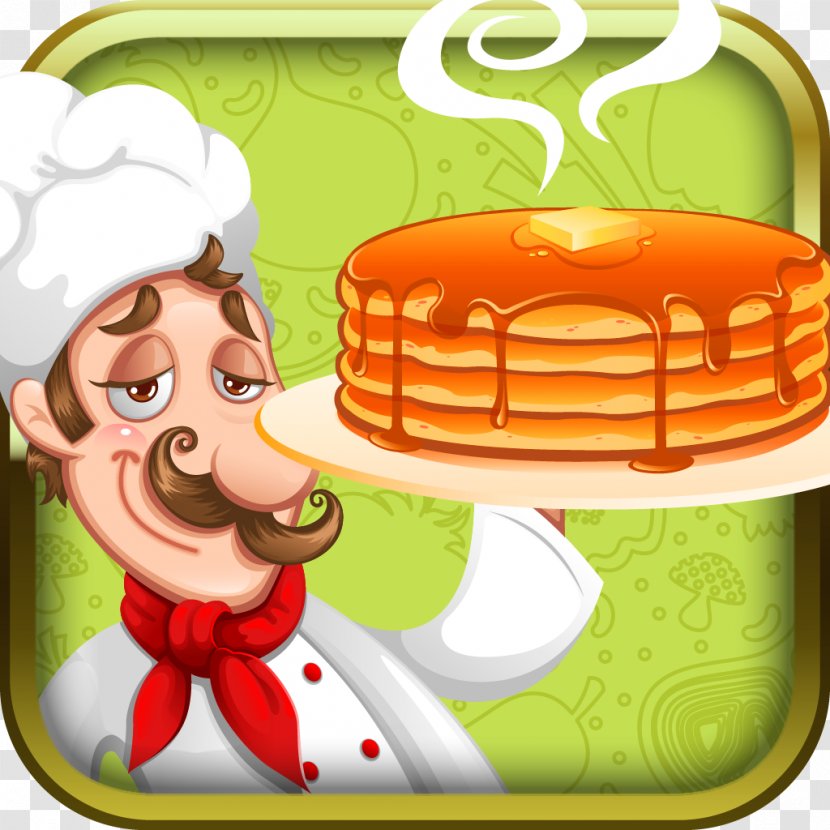 Cuisine Character Meal Clip Art - Cartoon - Pancake In Kind Transparent PNG